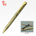 Valin pen promotion luxury rose gold metal ball point pen with custom logo